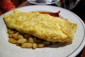 Omelet on mongetes at La Venta