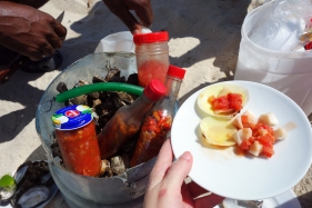 Seafood on the Beach