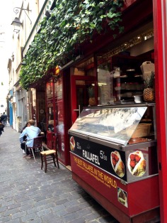 A Messy and Delicious Kebab at Chez Hanna in Le Marais