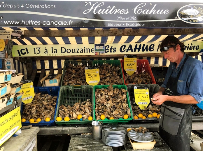 Oysters in Cancale